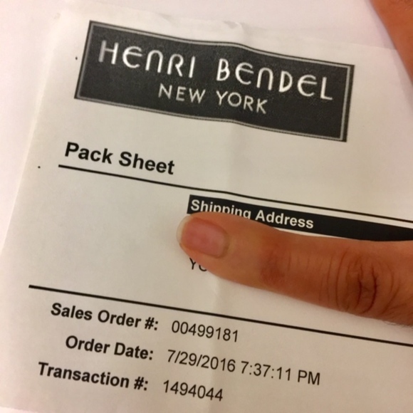 BNWOT Henri Bendel W57 Case for iPhone 6+ in Black - Picture 5 of 7